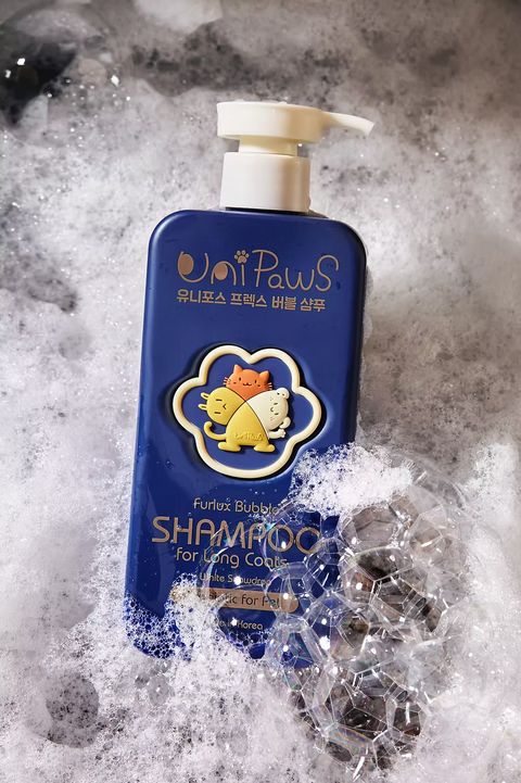 UniPawS Furlux Bubble Shampoo for Long Coats
