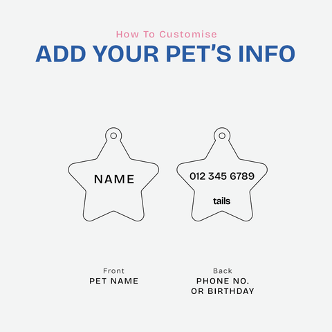 Motifs Series Pet ID Tag